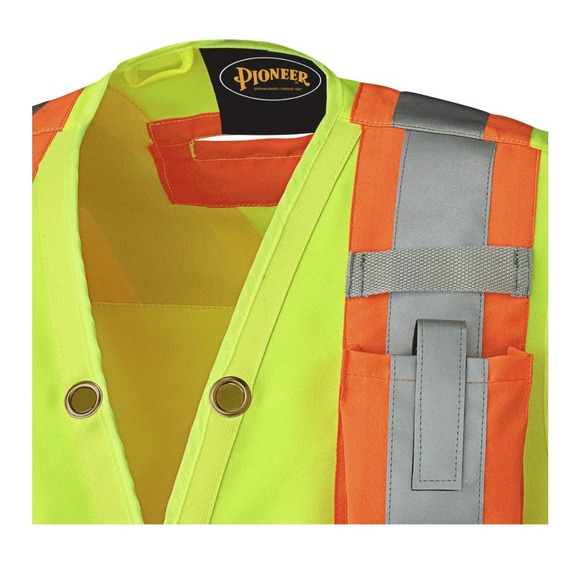"Pioneer High Visibility Surveyor Safety Vest, Size L" - Picture 7 of 9
